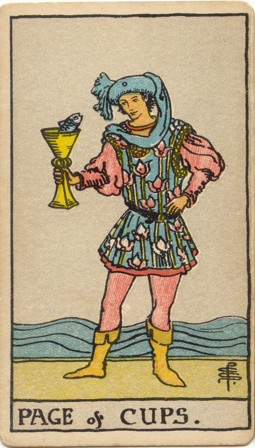 Page of Cups